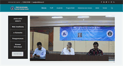 Desktop Screenshot of pasca.undiksha.ac.id